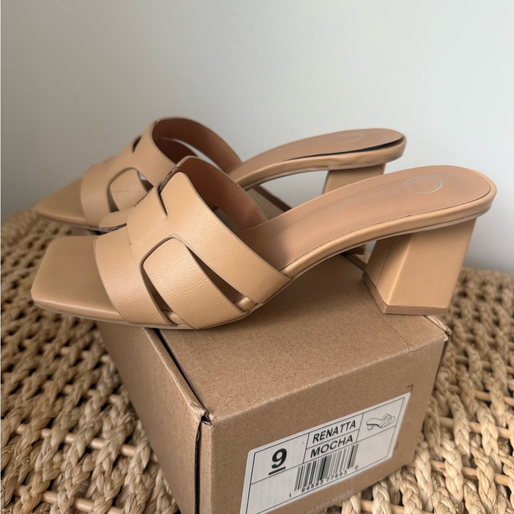 Mocha Women's Heeled Sandals